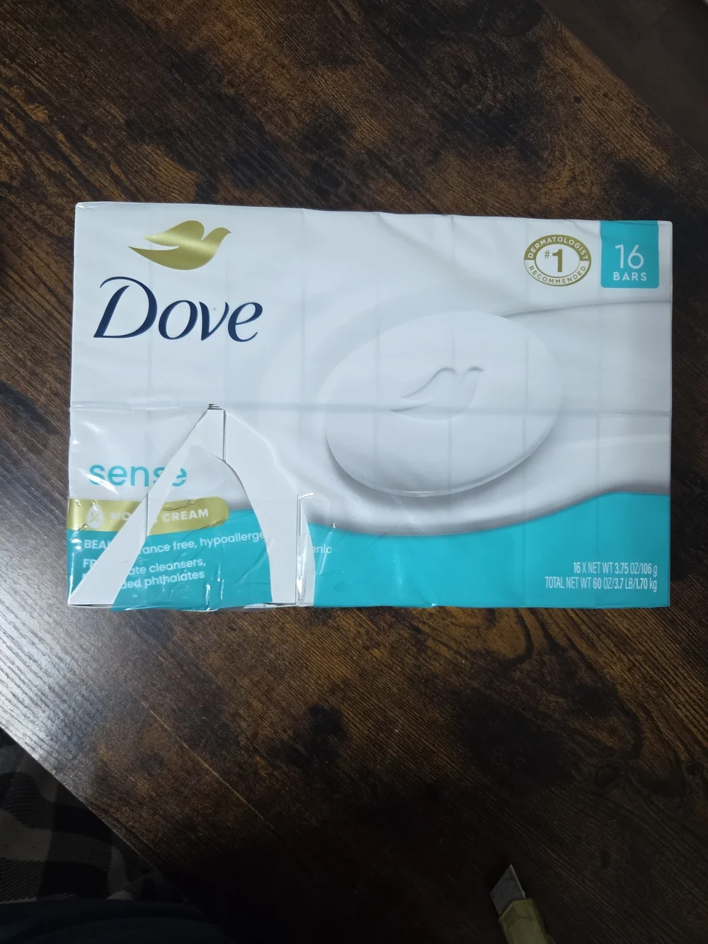 Dove sensitive moisturizing